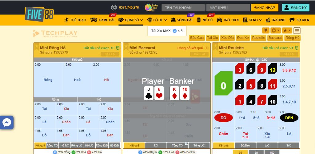 Quay số 1 là tựa game có sức hút khó tả